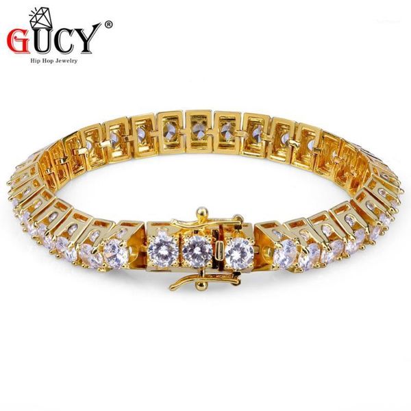 gucy hip hop new fashion iced out bling bracelet gold color micro pave cz stones bracelets 10mm width charm jewelry for men gift1, Black
gucy hip hop new fashion iced out bling bracelet gold color micro pave cz stones bracelets 10mm width charm jewelry for men gift1, Black