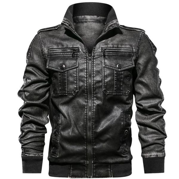 men's autumn/winter leather jacket motorcycle station collar zip pocket men's us size pu coat biker faux leather fashion coat, Black;brown
men's autumn/winter leather jacket motorcycle station collar zip pocket men's us size pu coat biker faux leather fashion coat, Black;brown