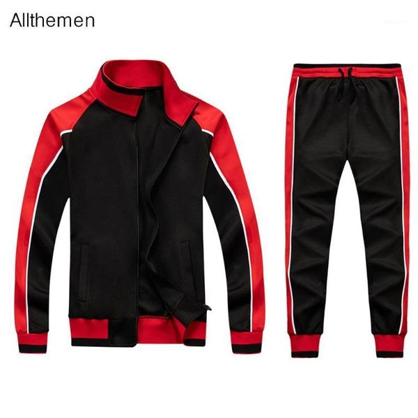 men's tracksuits allthemen men sportswear set autumn hoodies mens tracksuit patchwork hip hop sweatshirt+pants male casual two pieces s, Gray
men's tracksuits allthemen men sportswear set autumn hoodies mens tracksuit patchwork hip hop sweatshirt+pants male casual two pieces s, Gray