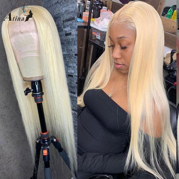 straight human hair wig pre plucked remy bleach knost 613 blond colored glueless hd transparent lace front human hair wig, Black;brown
straight human hair wig pre plucked remy bleach knost 613 blond colored glueless hd transparent lace front human hair wig, Black;brown