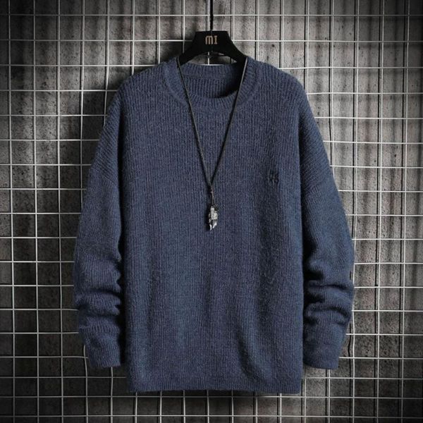 sweater men 2020 new japan style casual trendy knit sweater round neck pullover bottoming shirt student top, White;black
sweater men 2020 new japan style casual trendy knit sweater round neck pullover bottoming shirt student top, White;black