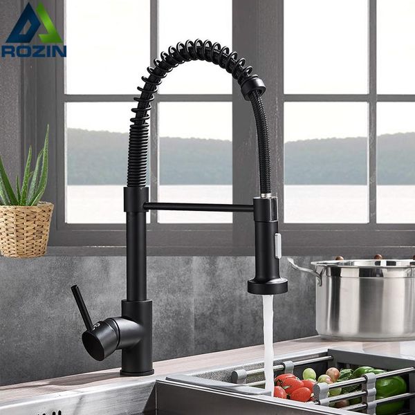 rozin matte black kitchen faucet deck mounted mixer tap 360 degree rotation stream sprayer nozzle kitchen sink c wmtidf
rozin matte black kitchen faucet deck mounted mixer tap 360 degree rotation stream sprayer nozzle kitchen sink c wmtidf