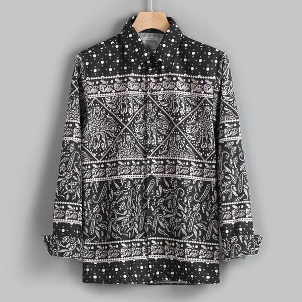 men's casual shirts autumn fashion shirt long sleeve beach loose blouse hawaiian -3xl plus size chemise homme, White;black
men's casual shirts autumn fashion shirt long sleeve beach loose blouse hawaiian -3xl plus size chemise homme, White;black