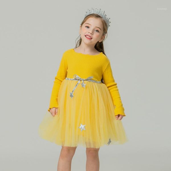 girl's dresses long sleeve knitted for girls autumn winter casual home wear candy color cute 2-7t baby dress tulle kids clothes1, Red;yellow
girl's dresses long sleeve knitted for girls autumn winter casual home wear candy color cute 2-7t baby dress tulle kids clothes1, Red;yellow