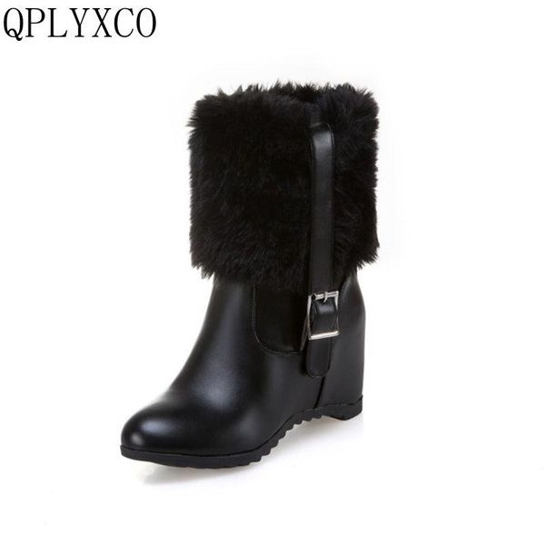 qplyxco russia ankle boots warm fur winter shoes women snow boots round toe comfortable rubber soles women shoes h11, Black
qplyxco russia ankle boots warm fur winter shoes women snow boots round toe comfortable rubber soles women shoes h11, Black