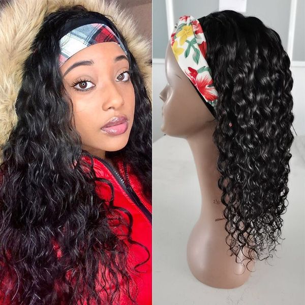headband wig for african american human hair curly wig with headband body straight water natural color machine made non-lace wigs head bands, Black
headband wig for african american human hair curly wig with headband body straight water natural color machine made non-lace wigs head bands, Black