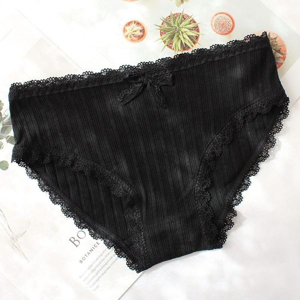 japanese lace underwear vertical stripes cotton briefs bow comfortable breathable underwear, Black;pink
japanese lace underwear vertical stripes cotton briefs bow comfortable breathable underwear, Black;pink