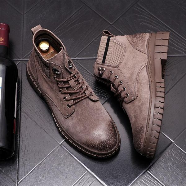 осень нубук кожа мужчин high tops punk hip hop martin обувь ботильоны chaussure homme, Black
осень нубук кожа мужчин high tops punk hip hop martin обувь ботильоны chaussure homme, Black