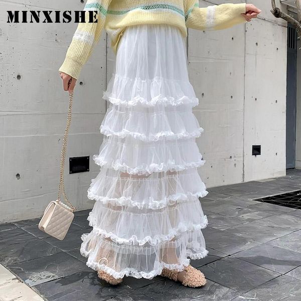 new women skirt 2020 modis lace spring maxi cupcake high waist white faldas mesh vintage black cascading long ladies skirts1
new women skirt 2020 modis lace spring maxi cupcake high waist white faldas mesh vintage black cascading long ladies skirts1