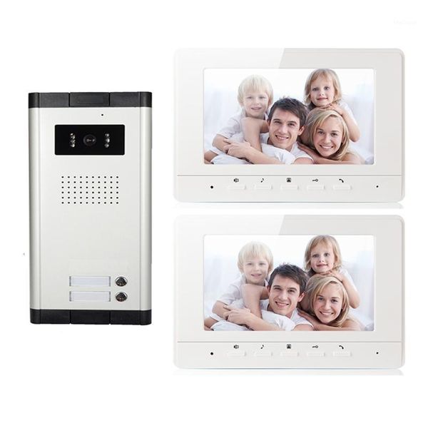 video door phones wired home 7'' color intercom system hd camera bell with 2 monitors phone for multi apartments1
video door phones wired home 7'' color intercom system hd camera bell with 2 monitors phone for multi apartments1