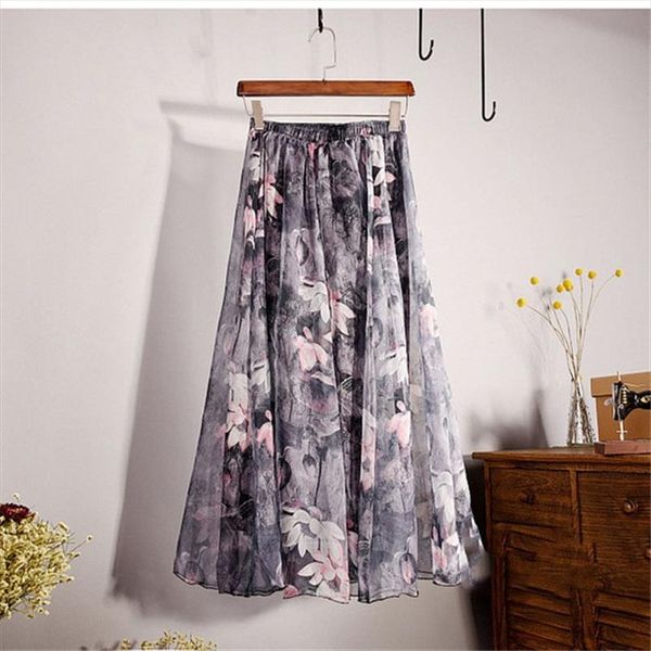 print summer 2019 women long skirt elegant chiffon saia beach bohemian maxi skirts high waist tutu casual vestidos harajuku, Black
print summer 2019 women long skirt elegant chiffon saia beach bohemian maxi skirts high waist tutu casual vestidos harajuku, Black