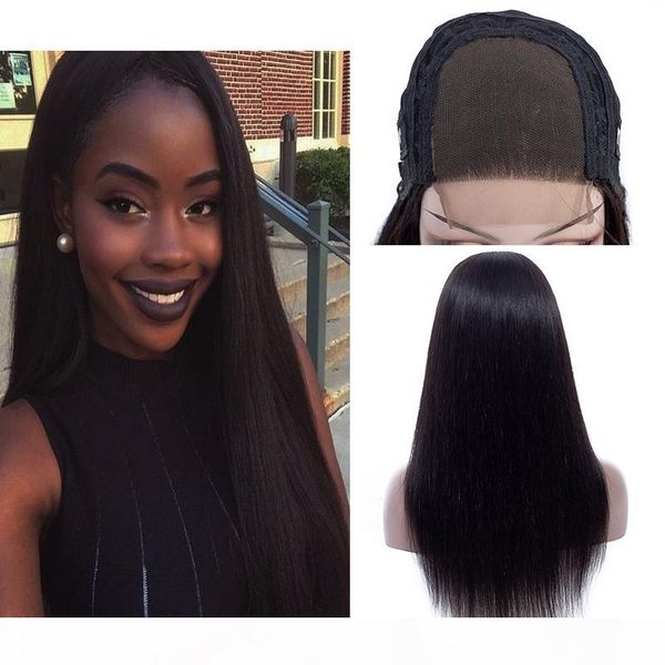 10-24 inch 250% density human hair lace front wigs straight brazilian virgin human hair 4x4 lace closure part middle part wigs, Black
10-24 inch 250% density human hair lace front wigs straight brazilian virgin human hair 4x4 lace closure part middle part wigs, Black