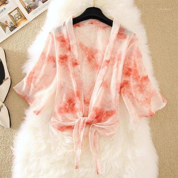 women's jackets 2021 women summer fashion camouflage belt caot half sleeve casual chiffon cardigan korean ladies loose short jacket1, Black;brown
women's jackets 2021 women summer fashion camouflage belt caot half sleeve casual chiffon cardigan korean ladies loose short jacket1, Black;brown