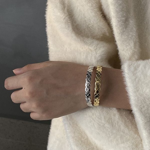 silvology 925 sterling silver rhombus cuff bangles upgraded version quality minimalist women bangles silver 925 festival jewelry q1201, Black
silvology 925 sterling silver rhombus cuff bangles upgraded version quality minimalist women bangles silver 925 festival jewelry q1201, Black