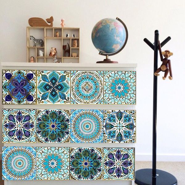 wall stickers dreamlike blue mandala style strips tiles sticker transfers covers for kitchen bathroom waterproof peel & stick art mural1
wall stickers dreamlike blue mandala style strips tiles sticker transfers covers for kitchen bathroom waterproof peel & stick art mural1