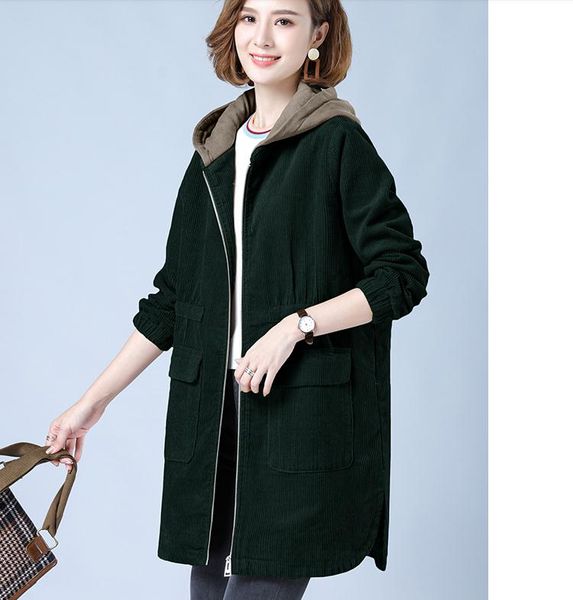 2021 spring and autumn winter with new style fashion long sleeve corduroy women's wei clothing coat@514, Black
2021 spring and autumn winter with new style fashion long sleeve corduroy women's wei clothing coat@514, Black