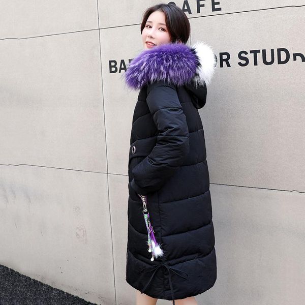 casual women winter jacket thicken fur collar hooded ladies coat long parka parkas1, Black
casual women winter jacket thicken fur collar hooded ladies coat long parka parkas1, Black
