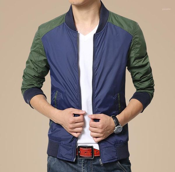 spring autumn thin men casual slim outwear bomber jacket fashion stand collar jaqueta plus size hj5061, Black;brown
spring autumn thin men casual slim outwear bomber jacket fashion stand collar jaqueta plus size hj5061, Black;brown