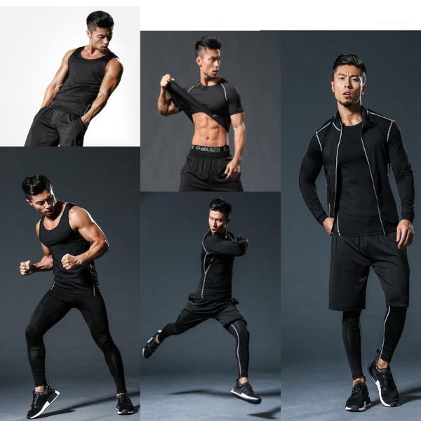 running sets moxilyn 6pcs set men's compression gym tights sports sportswear suits training clothes workout jogging clothing tracksuit1, Black;blue
running sets moxilyn 6pcs set men's compression gym tights sports sportswear suits training clothes workout jogging clothing tracksuit1, Black;blue