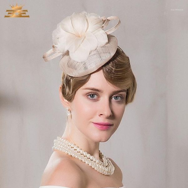 Lady New Vintage Fedoras Hat Beige White Floral Wedding Hats for Women Linen Fedora Evening Trilby Hat B-81711, Blue;gray
Lady New Vintage Fedoras Hat Beige White Floral Wedding Hats for Women Linen Fedora Evening Trilby Hat B-81711, Blue;gray