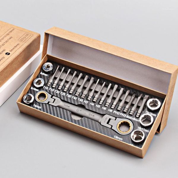 cross hexagonal screwdriver bit set ratchet spanner socket machine repair tools set lb881
cross hexagonal screwdriver bit set ratchet spanner socket machine repair tools set lb881