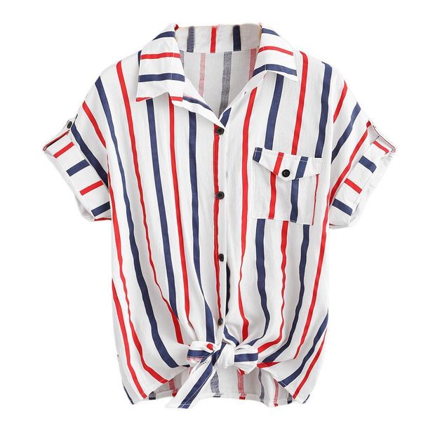 2021 new women fashion casual white blue s l striped xl short sleeve striped shirt blouse
2021 new women fashion casual white blue s l striped xl short sleeve striped shirt blouse