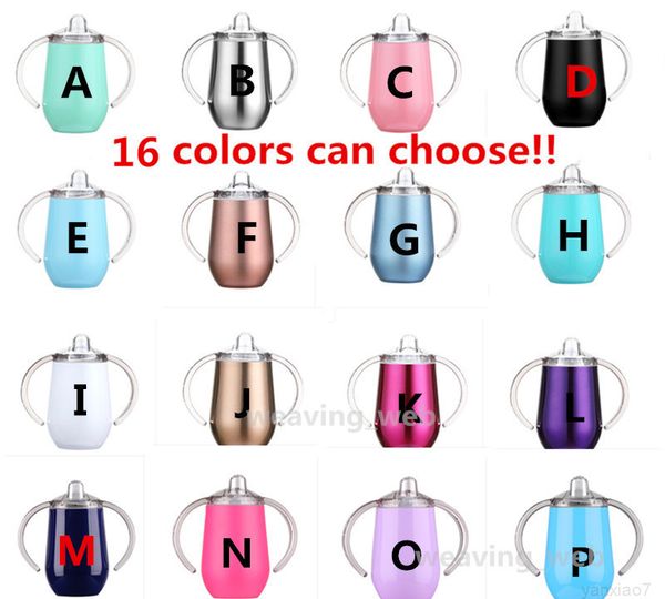 16colors sippy 10oz kid water stainless steel tumbler with handle vacuum insulated leak proof travel cup baby bottle bap free
16colors sippy 10oz kid water stainless steel tumbler with handle vacuum insulated leak proof travel cup baby bottle bap free