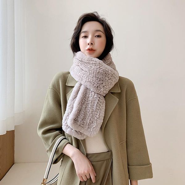 winter warm scarf muffler women handmade real rex fur scarves wraps female gift long scarf neckerchief, Blue;gray
winter warm scarf muffler women handmade real rex fur scarves wraps female gift long scarf neckerchief, Blue;gray