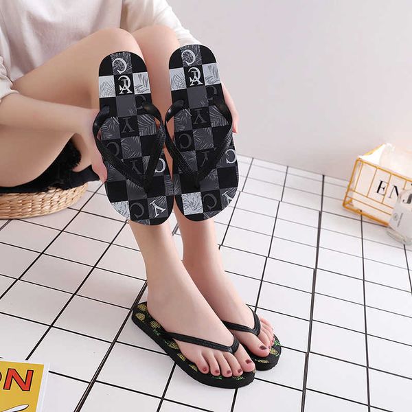new flip flops in summer 2022 outdoor wear-resistant anti-skid sandals trendy printed beach slippers, Black
new flip flops in summer 2022 outdoor wear-resistant anti-skid sandals trendy printed beach slippers, Black