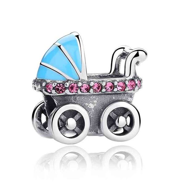 pandach new spring collection 925 sterling silver baby stroller blue car charms fit bracelet diy accessories cmc010
pandach new spring collection 925 sterling silver baby stroller blue car charms fit bracelet diy accessories cmc010