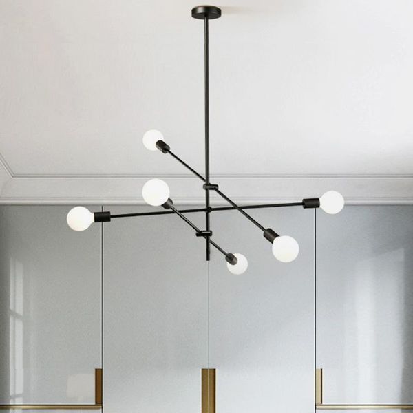 modern chandelier black for dining room fixtures art deco restaurant golden hanging lamp living bedroom lustre adjustable angle
modern chandelier black for dining room fixtures art deco restaurant golden hanging lamp living bedroom lustre adjustable angle