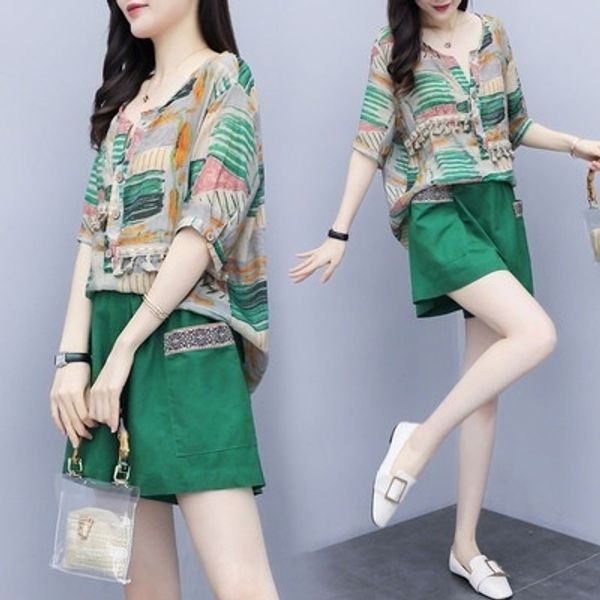 fg56d шорты новые женские летние свободные большие top shortscotton случайные белье 2020 размер двух частей костюм брюки топ хлопка и моде ш, Gray
fg56d шорты новые женские летние свободные большие top shortscotton случайные белье 2020 размер двух частей костюм брюки топ хлопка и моде ш, Gray