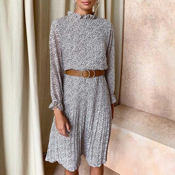 autumn winter vestidos dress women fashion printed wave point ruffled button long-sleeved womens short dresses robe femme 20191, Black;gray
autumn winter vestidos dress women fashion printed wave point ruffled button long-sleeved womens short dresses robe femme 20191, Black;gray