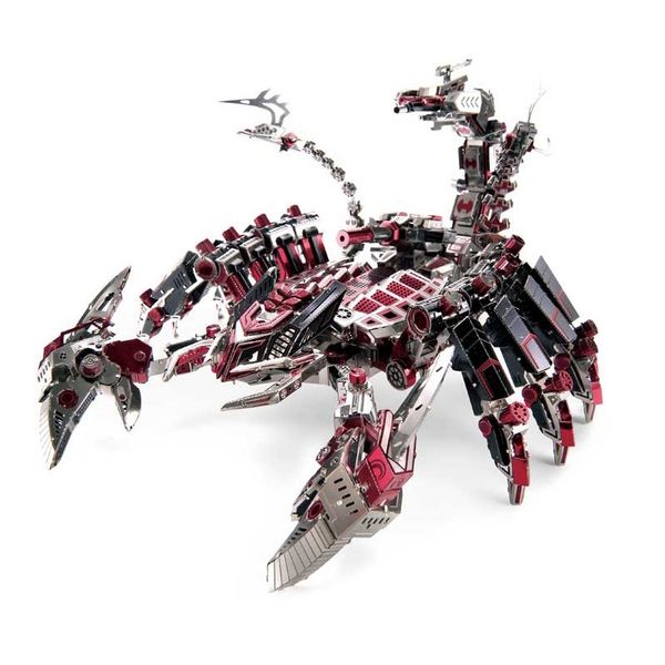 microworld red devils scorpion 3d metal puzzle diy assemble model kits laser cut jigsaw toys d003 y200421
microworld red devils scorpion 3d metal puzzle diy assemble model kits laser cut jigsaw toys d003 y200421