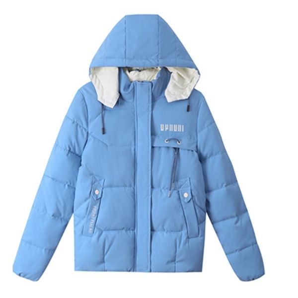 women winter jacket loose parkas patchwork thickening warm coat hooded female fashion down short jacket 201019, Black
women winter jacket loose parkas patchwork thickening warm coat hooded female fashion down short jacket 201019, Black