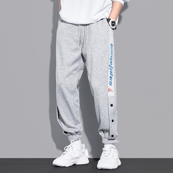 2021 new autumn newly fashion casual joggers pants men loose fit embroidery designer streetwear hip hop sweatpants hombre 7vqu, Black
2021 new autumn newly fashion casual joggers pants men loose fit embroidery designer streetwear hip hop sweatpants hombre 7vqu, Black