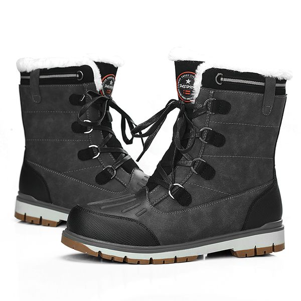 new quality waterproof snow super warm plush men's winter fur ankle comfortable motorcycle boots size 38-47 201027, Black
new quality waterproof snow super warm plush men's winter fur ankle comfortable motorcycle boots size 38-47 201027, Black