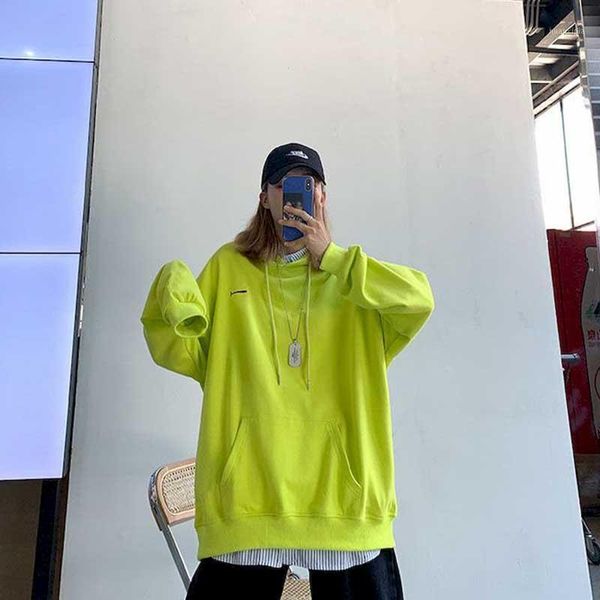 thickened hoodies women fluorescent green mid-length hooded hoodies autumn and winter tide brand ins korean street bf wind loos1, Black
thickened hoodies women fluorescent green mid-length hooded hoodies autumn and winter tide brand ins korean street bf wind loos1, Black