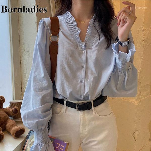 bornladies blue all match sweet women casual 2020 streetwear sweet solid blouses cute korean high waist shirts1, White
bornladies blue all match sweet women casual 2020 streetwear sweet solid blouses cute korean high waist shirts1, White