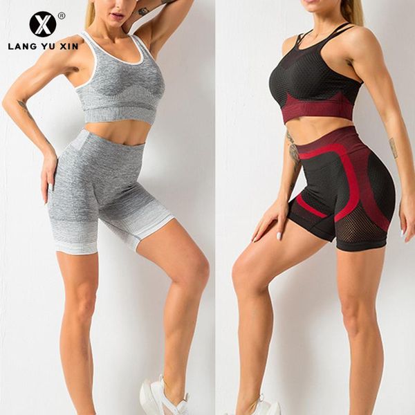 seamless yoga short 2 piece set fitness clothes sports bra tights shorts workout running sportswear suit kg-29, White;red
seamless yoga short 2 piece set fitness clothes sports bra tights shorts workout running sportswear suit kg-29, White;red