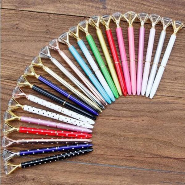 crystal ballpoint metal kawaii ballpen large diamond stationery magical pen fashion school office supply gifts dhc284
crystal ballpoint metal kawaii ballpen large diamond stationery magical pen fashion school office supply gifts dhc284