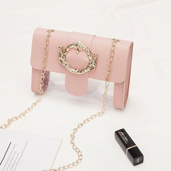 элегантная новая леди мода прозрачный пвх женщина маленький crossbody цепи горячая сумка сумка желе 2019 плечо aftwu
элегантная новая леди мода прозрачный пвх женщина маленький crossbody цепи горячая сумка сумка желе 2019 плечо aftwu