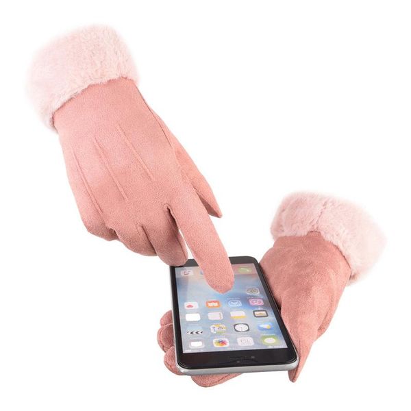 five fingers gloves winter furry triple-tendon warm outdoor riding touch screen plushing and thickening, Blue;gray
five fingers gloves winter furry triple-tendon warm outdoor riding touch screen plushing and thickening, Blue;gray