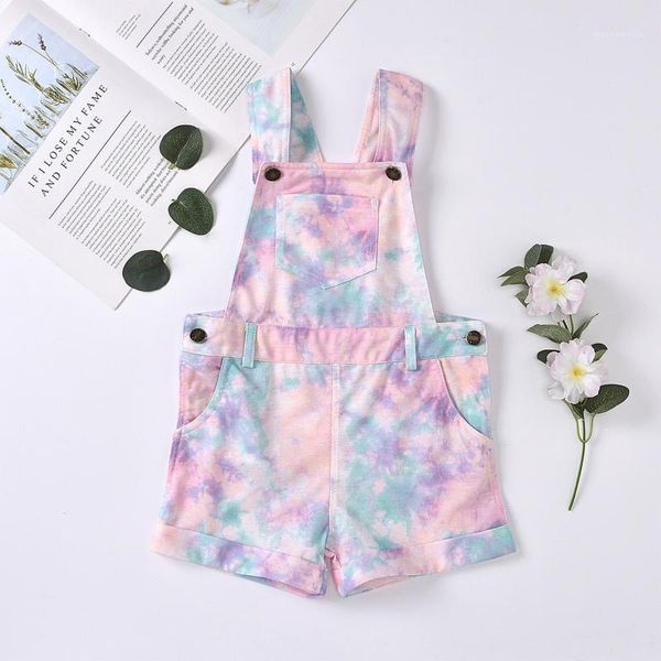 jumpsuits focusnorm tie-dye printed lovely kids girls overalls shorts sleeveless button pocket straight trousers 1-6y1, Blue
jumpsuits focusnorm tie-dye printed lovely kids girls overalls shorts sleeveless button pocket straight trousers 1-6y1, Blue