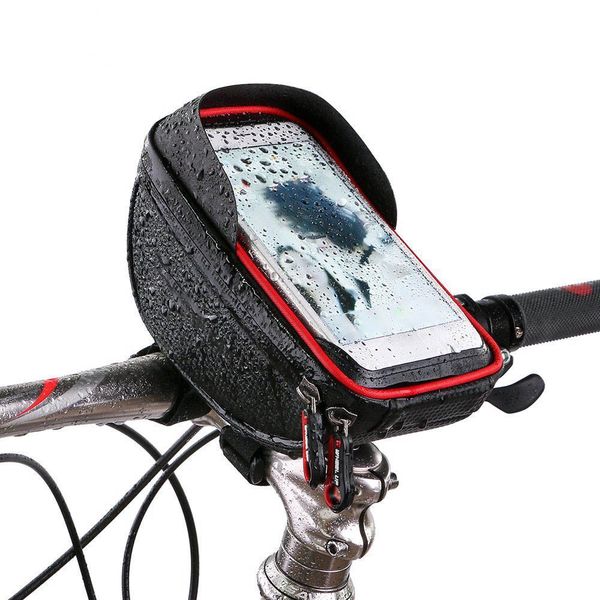 floveme cycling bicycle head tube handlebar bag waterproof cell mobile phone bags case holder rainproof bike accessories
floveme cycling bicycle head tube handlebar bag waterproof cell mobile phone bags case holder rainproof bike accessories