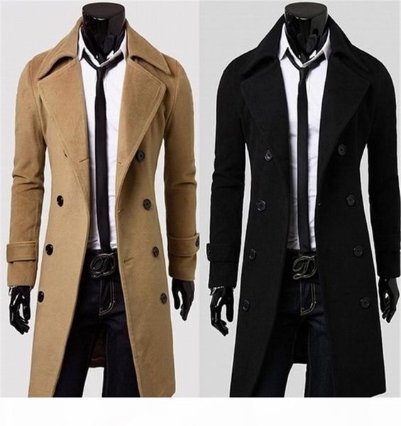 ms worsted long trench coat men double breasted long sleeve big turn down collar split design slim fit man long trench coats y038, Tan;black
ms worsted long trench coat men double breasted long sleeve big turn down collar split design slim fit man long trench coats y038, Tan;black