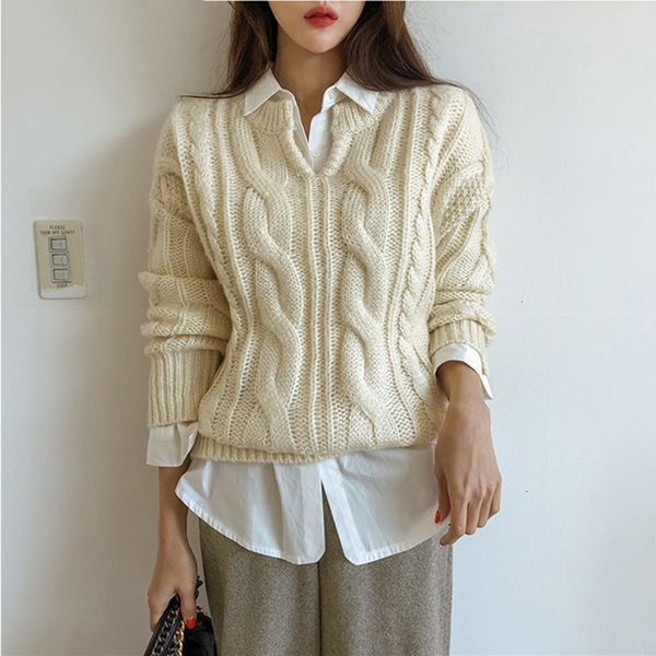 2021 new autumn winter women sweaters with cleavage v minimalist pullovers of elegant mesh vintage sw8559 s744, White;black
2021 new autumn winter women sweaters with cleavage v minimalist pullovers of elegant mesh vintage sw8559 s744, White;black