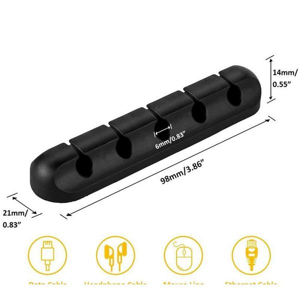 5 piece usb cable winder desktidy cable organizer management clips cable holder for mouse headphone qylbhq
5 piece usb cable winder desktidy cable organizer management clips cable holder for mouse headphone qylbhq