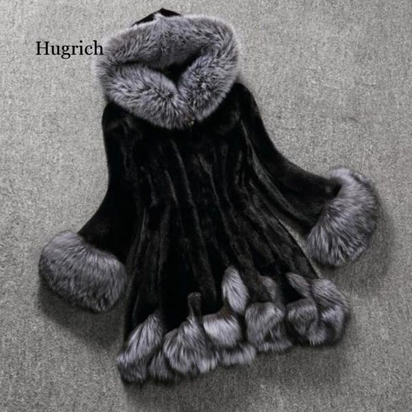 women's fur & faux winter coat women long female hooded warm jacket ladies loose plush fine workmanship beautiful version gifts, Black
women's fur & faux winter coat women long female hooded warm jacket ladies loose plush fine workmanship beautiful version gifts, Black