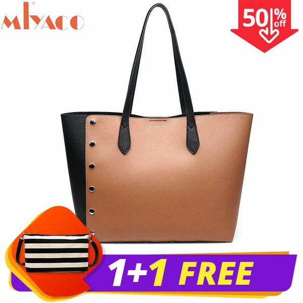 miyaco women shoulder bags hiag quality pu leather handbag women purse fashion casual tote bag with canvas messenger bag
miyaco women shoulder bags hiag quality pu leather handbag women purse fashion casual tote bag with canvas messenger bag